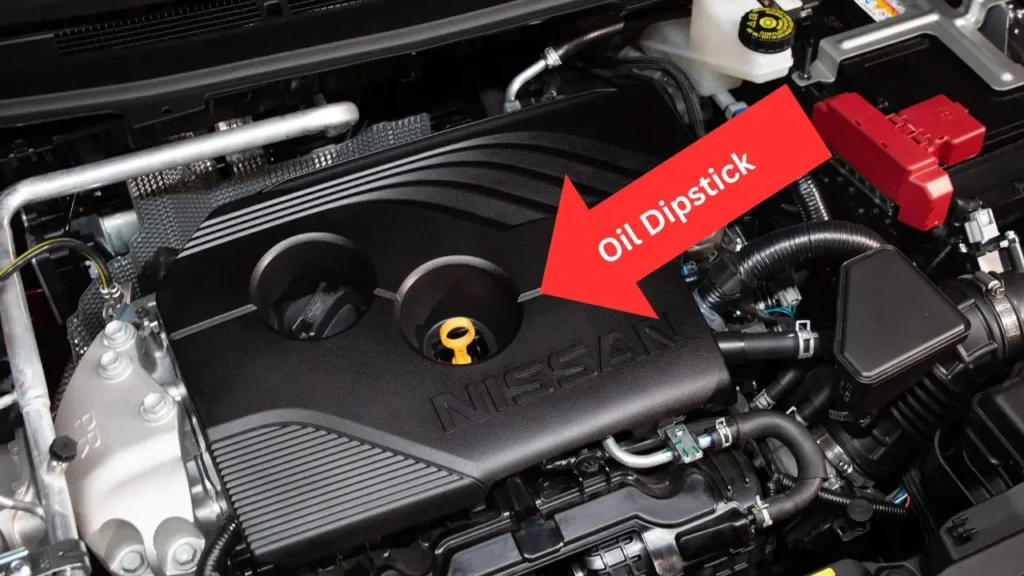 Nissan Rogue Oil Dipstick Location