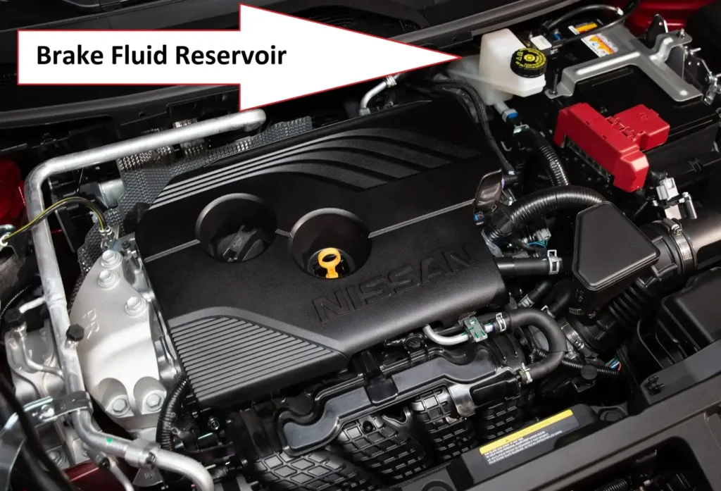Nissan Rogue Brake Fluid Reservoir Location