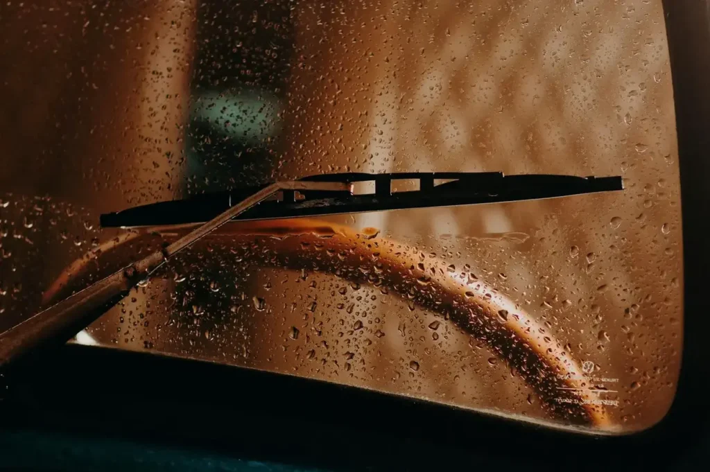 Wiper Blade at Rain