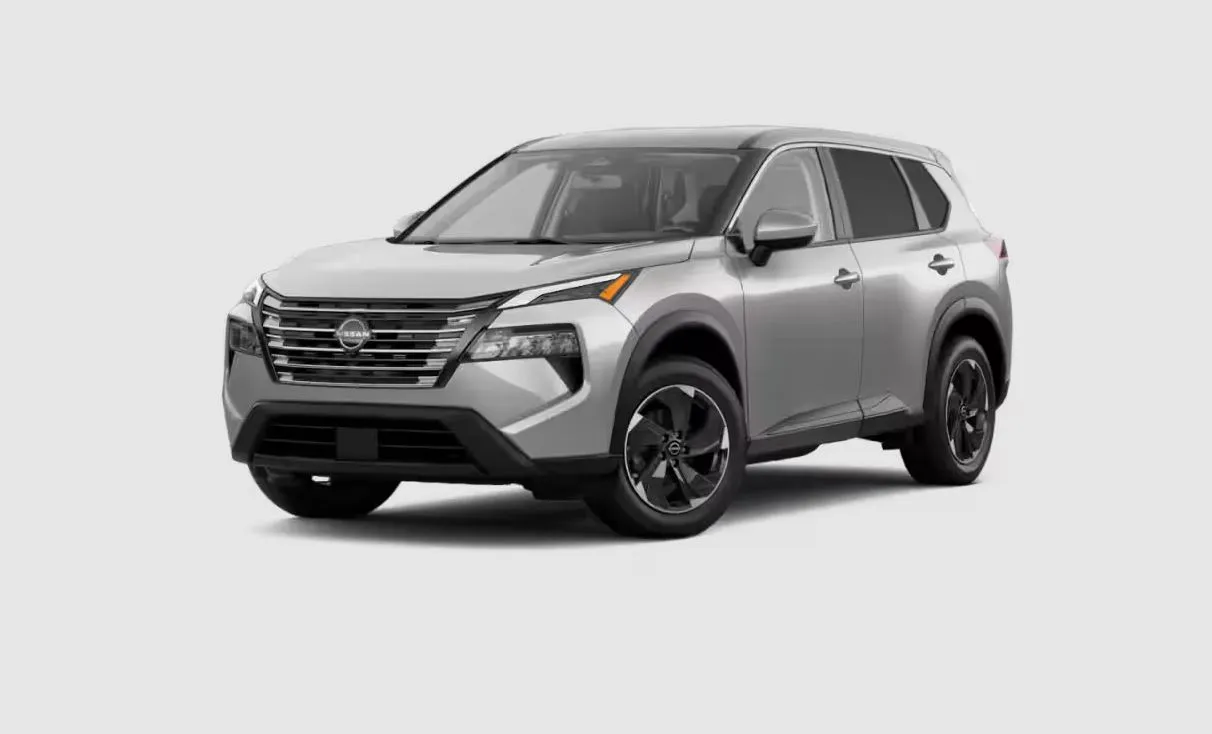 Champagne Silver Metallic Paint Color on Nissan Rogue