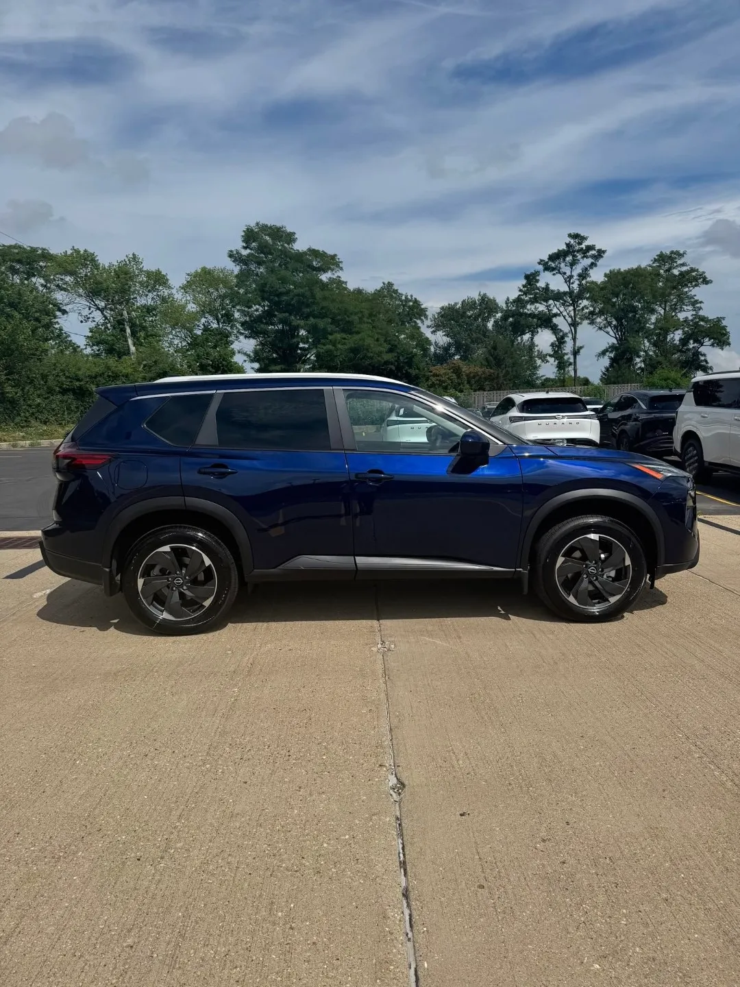 Deep Ocean Blue Pearl With Deep Ocean Blue Pearl Color Under Direct Sunlight During Daylight