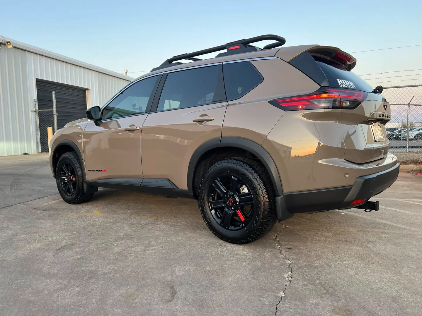 Nissan Rogue Rock Creeck With Baja Storm Metallic Color