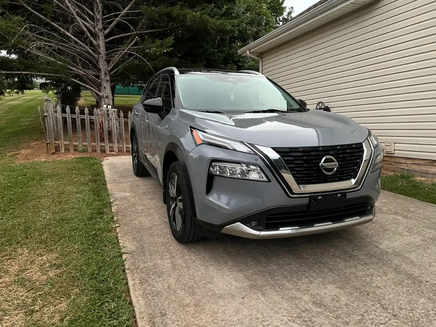 Nissan Rogue SUV Shown in Gun Metallic Gray Color
