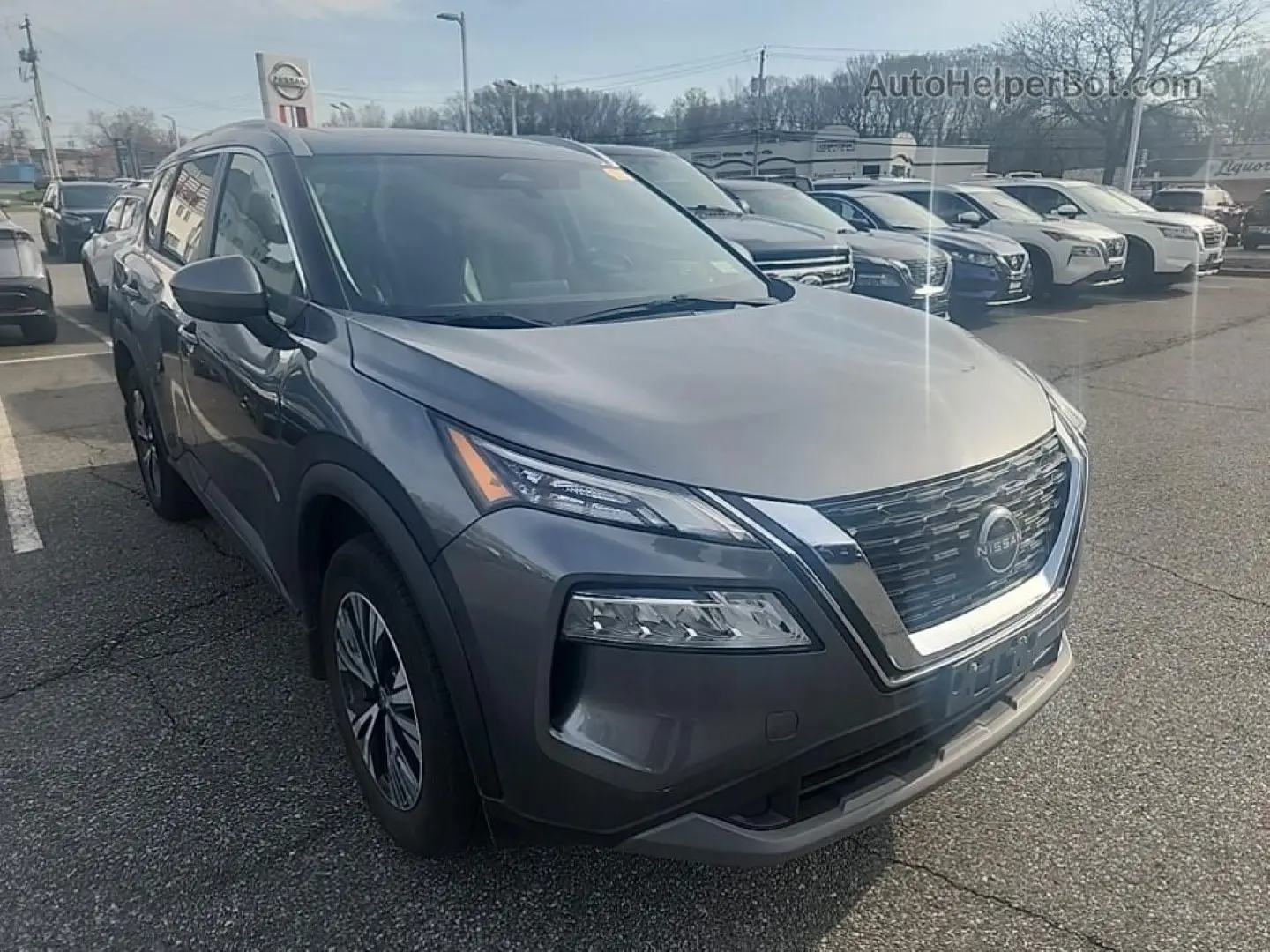 Nissan Rogue Shown in Gun Metallic Paint Color