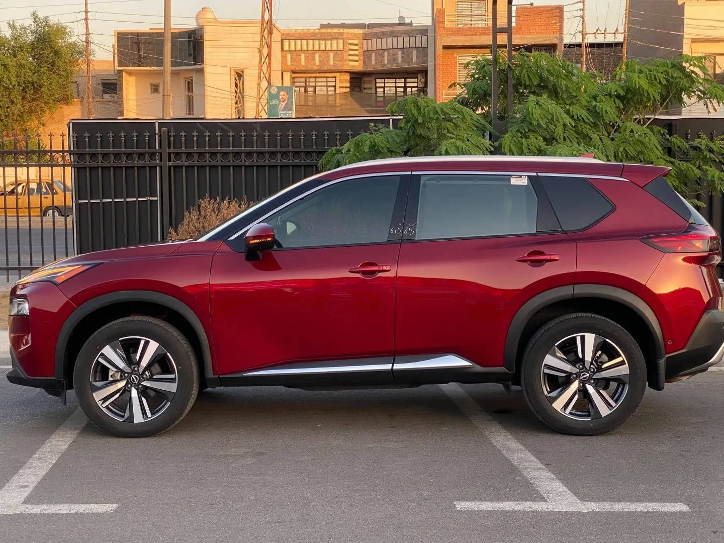 Nissan Rogue Shown in Red Scarlet Ember