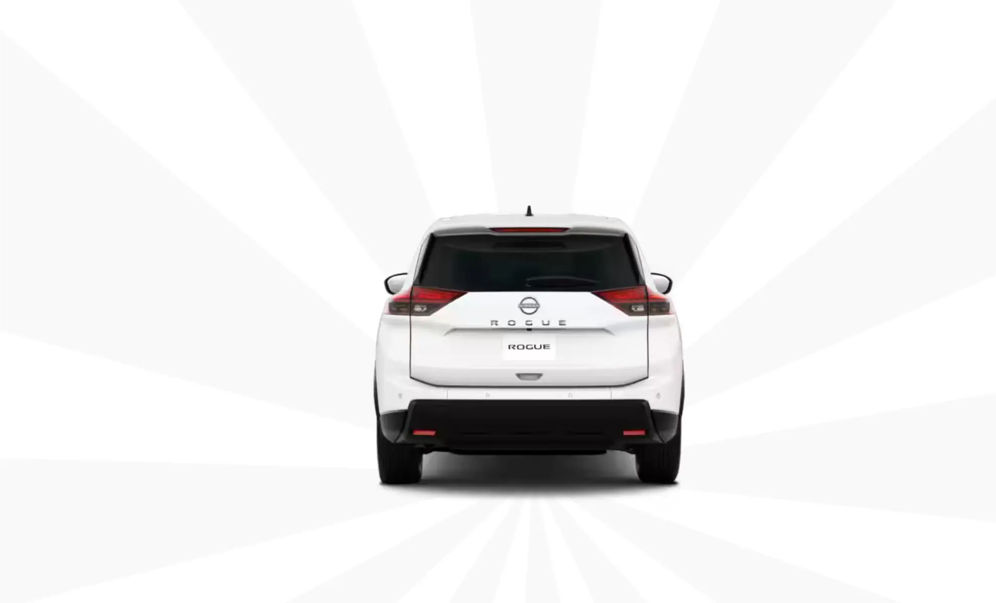 Nissan Rogue shown in Glacier White Color