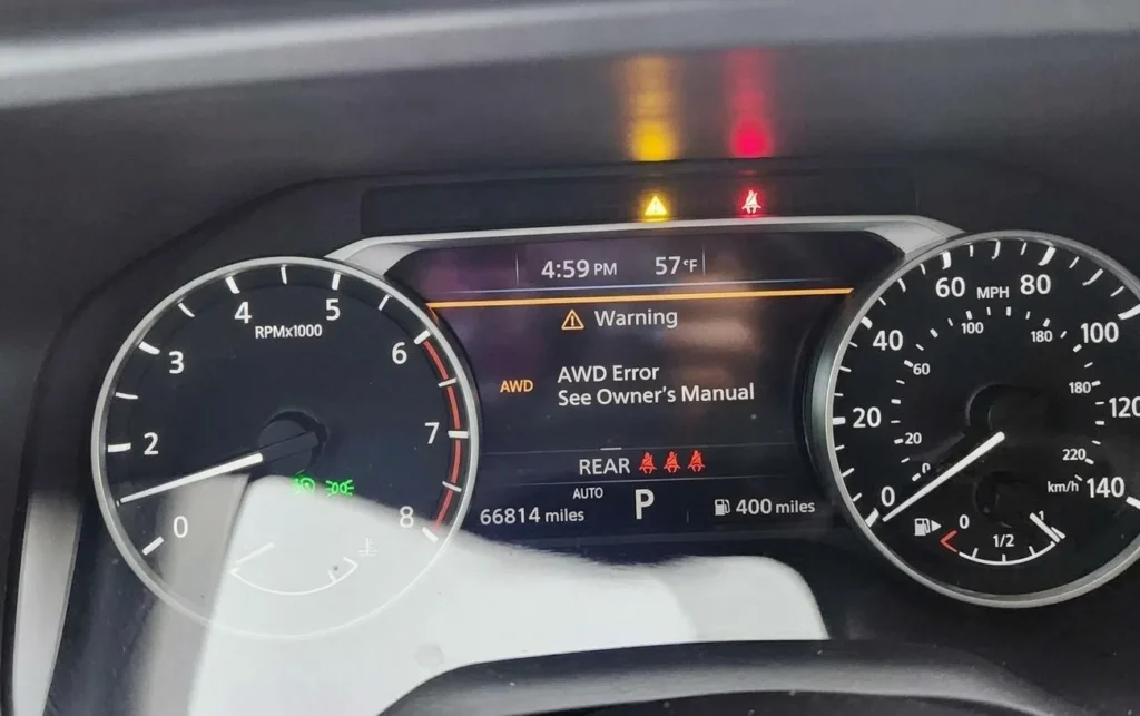AWD Error on Nissan Rogue