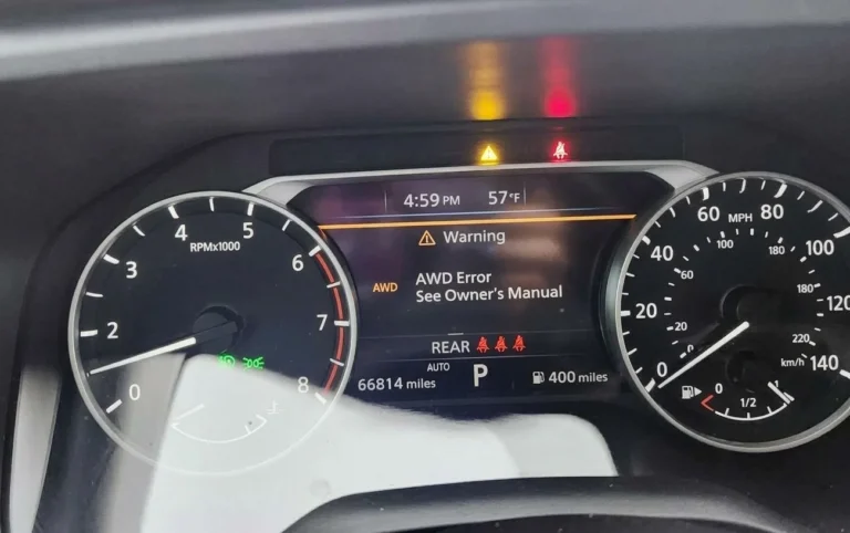 AWD Error on Nissan Rogue